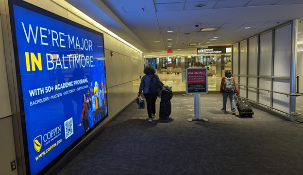 Airport advertising